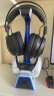 WAIZOWL A506 耳机支架 收纳拓展坞 适用ps5手柄座充磁吸充电 游戏手柄无线充电支架 黑白色 实拍图