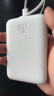 倍思 苹果Magsafe磁吸无线充电宝 20W迷你无线快充移动电源10000mAh 适用苹果15/14/13手机充电 白 实拍图