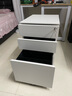钱柜平面款三抽活动柜 390*500*600mm 白色 台 实拍图