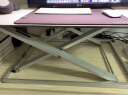 Brateck升降电脑桌 北弧站立办公升降台 站立式电脑升降支架 D600白 实拍图