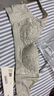 红豆居家无钢圈文胸性感蕾丝网纱聚拢洞洞杯透气女士内衣豆绿B85 实拍图