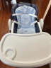 karmababy卡曼宝宝餐椅可折叠便携式多功能小孩婴儿椅子儿童吃饭餐桌座椅 【升级款】地中海蓝pro 晒单实拍图