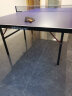 双鱼 乒乓球桌室内家用可折叠乒乓球台（ 京仓速发+网架）耐用JD500 晒单实拍图
