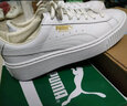 彪马（PUMA）官方【厚底鞋】女低帮复古增高板鞋松糕鞋小白鞋PLATFORM364040 白-金色-04 40 实拍图