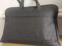 得力（deli）牛津布包公文包 商务男女职业文件事务包 通勤手提包 办公用品 黑色 高档电脑/IPAD包 5590 实拍图