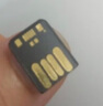 Ecojoy艺享ECOJOY U盘 USB2.0 无铁无磁塑料优盘 超薄迷你 便携 小 车载音箱办公车间隐藏 USB2.0短版无孔黑 64GB 实拍图