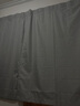 赫伊莎自粘免打孔粘贴全遮光窗帘成品布遮阳防晒帘涤塔夫 浅灰色-宽1.0*高1.5米(配自粘轨) 1片 实拍图