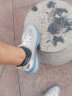 卡帝乐鳄鱼休闲鞋男鞋夏季椰子鞋男飞织网面跑步运动鞋子男 20388 牛仔蓝 41 实拍图