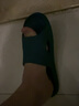小白丫软底夏浴室拖鞋女按摩抗菌舒适防滑日式简约家居情侣洗澡凉拖鞋Y8 A7灰色43-44适合42-43的脚码 实拍图