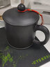 名家紫砂杯全手工功夫泡茶家用杯子宜兴套装原矿茶杯带盖紫气东来 掌柜珍藏版墨绿泥 实拍图