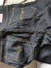 彼爱诗【两条装】弹力牛仔裤男夏秋季宽松直筒休闲男士牛仔裤工作男裤 8010黑色+黑色【两条装】 加绒 33 码【2尺6】135-145斤 实拍图