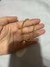 喜上眉梢【喜上眉梢】999足金蹦迪镭射散珠黄金3D硬金超闪足球珠圣诞礼物 3mm 黄金蹦迪珠多颗 5g 实拍图