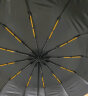 添晴24骨全自动雨伞黑胶双人男女晴雨两用伞加固折叠抗风遮阳伞太阳伞 24骨全自动黑色 实拍图