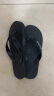 卡帝乐鳄鱼（CARTELO）人字拖鞋男士夏季户外穿运动居家用软底沙滩凉拖 VP1520 黑色 39 实拍图