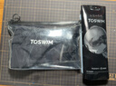 TOSWIM拓胜专业泳裤男五分及膝游泳温泉沙滩裤防尴尬可下水 墨鱼黑XXL 实拍图