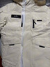 波司登（BOSIDENG）【反季】冬季极寒羽绒服鹅绒于适同款男女情侣款短款大毛领外套 【趋势爆款】燕麦色7185 1 2XL 180/100A 体重约150-170斤 实拍图