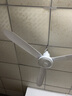 中联中联大风力家用吊扇音轻卧室客厅塑料遥控蚊帐床上微风扇小电风扇/ 56寸铁叶-75W-无极调速+3档调速 实拍图