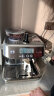 铂富（Breville）BES878 半自动意式咖啡机 家用 咖啡粉制作 多功能咖啡机 流光银 Brushed Stainless Steel 实拍图
