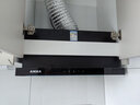 AMKA抽拉式抽油烟机 小尺寸超薄变频小户型厨房 小型公寓矮款内循环无烟道嵌入式 白色矮脖吸烟机600mm 【基础款套装C3】60cm黑色油烟机+电磁炉 实拍图