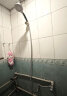 九牧（JOMOO）花洒软管不锈钢双扣防缠绕淋浴软管浴室可伸缩水管淋雨喷头软管 不锈钢淋浴软管H2121（1.5米） 实拍图