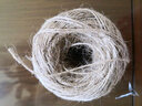 九千谷 麻绳原色手工麻绳2mm 50米/卷园艺DIY装饰原色麻绳5卷  粗3507 实拍图