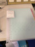 国誉（KOKUYO）淡彩曲奇柔光B5活页本学生活页A5笔记本高颜值记事本错题分类活页夹本子文具可替换活页纸替芯 【B5淡彩曲奇】蓝色 实拍图