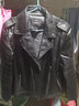 夏冰妮皮衣男韩版潮帅气外套男青年机车服皮夹克秋冬季男士加绒加厚保暖 8921黑色加绒 XL 实拍图