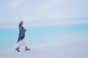 冶芷披肩民族风外搭斗篷西藏云南青海川西旅游五一穿搭围巾女毯子披风 紫红色165*120cm 实拍图