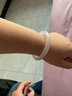 泽心雅玉玉髓手镯少女款天然A货冰种玉髓紫罗兰紫色圆条细款 内径60-61【适合120-130斤】 实拍图