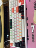 雷神（ThundeRobot）KG3089破晓 有线游戏键盘 机械键盘 电竞89键全键无冲键线分离 PBT双色键帽 红轴 实拍图
