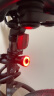洛克兄弟（ROCKBROS）自行车尾灯type-c充电骑行安全夜骑警示公路山地车尾灯配件 Q5-智能感应刹车尾灯（座杆支架安装） 实拍图