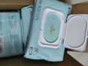 蓬松生活婴儿湿巾便携随身装婴幼儿新生儿宝宝手口出行口袋学生湿纸巾小包 【65g加厚】婴儿湿巾 80抽 3包 实拍图