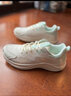安踏漫步女鞋运动鞋2025冬季新款网面透气休闲轻便软底跑步鞋 【新漫步网面热卖】象牙白/绿-1 35.5 实拍图