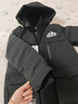 雪中飞（SNOWFLYING）雪中飞儿童羽绒服洋气男童中大童工装女童中长款保暖羽绒服 黑色 160 实拍图