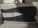 迪卡侬（DECATHLON）运动紧身裤男速干裤篮球跑步训练裤健身裤打底裤KIP KDRY100 【加绒紧身裤】黑色 L 实拍图