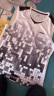 川崎（KAWASAKI）羽毛球服春夏男款训练服速干透气无袖T恤运动背心K1007 白色 XL  晒单实拍图