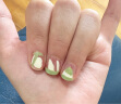 健美创研（M'AYCREATE）指甲油抹茶奶绿套装 可撕拉指甲油 女持久透明保护指甲油  晒单实拍图