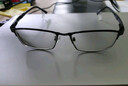 目匠 变色近视眼镜男女款 防辐射近视眼镜框架近视太阳镜护目镜 时尚砂黑-TR-170 变色配镜1.61变灰色防蓝光镜片 实拍图