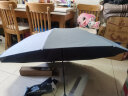 obsu日本不湿伞晴雨两用反向遮阳防晒折叠伞 灰色 不湿伞 实拍图