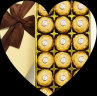 费列罗巧克力礼盒糖果情人节礼物新年跨年年货礼盒生日礼物女生送女友女朋友老婆女孩男友表白零食大礼包 18粒金色礼盒 晒单实拍图