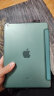 CangHua ipad air2/1保护套 iPad6/5保护壳9.7英寸苹果平板电脑三折支架超薄全包防摔皮套 CK21-松林绿 实拍图