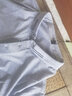 啄木鸟官方品牌短袖T恤男夏季POLO中青年上衣服休闲翻领舒适体恤上衣 A347-T153浅灰 XL (130斤-145斤) 实拍图