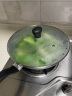 特福（Tefal）平底炒锅 家用红点不粘锅炒菜锅煎炒锅带锅盖 少油烟燃气灶通用 【带锅盖】B22692 炒锅 28cm 实拍图