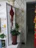 居佳丽 客厅玄关隔断柜座屏带鞋柜白色烤漆客厅屏风隔断柜现代简约GD126 屏风带柜子-右边放 长90cm 实拍图