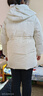 森马（Semir）森马羽绒服女中长款大毛领24冬新款工装风保暖外套109724113016 实拍图