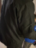 吉普JEEP迷彩防风衣2020冬季防风外套三合一可拆卸保暖潮牌抓绒衣加绒加厚棉衣外套两件套 1203黑色-冲锋衣男 2XL 实拍图
