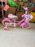 凤凰（Phoenix）儿童自行车3-5-8-10-15岁宝宝单车公主钻石浪漫粉色带辅助轮礼物 【凤凰粉系】梦幻浪漫粉 12寸（适合身高85-100cm） 实拍图