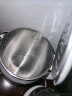 美的（Midea）电水壶热水壶316L不锈钢双层防烫一体无缝烧水壶净甜自动智能断电开水壶SH17M301PRO 实拍图