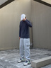 真维斯（Jeanswest）长袖T恤男士秋冬打底衫男圆领上衣弹力贴身保暖秋衣百搭内穿体恤 卡其（圆领） L （推荐110-125斤） 实拍图