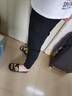 JACKTOMSLEE修身牛仔裤男士韩版小脚裤弹力潮男紧身裤铅笔裤新款纯黑色窄脚裤 9005纯黑九分 33(2尺6) 实拍图